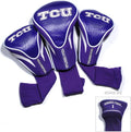 NCAA Numbered 1, 3, & X, Fits Oversized Drivers, Utility, Rescue & Fairway Clubs, Velour Lined for Extra Club Protection