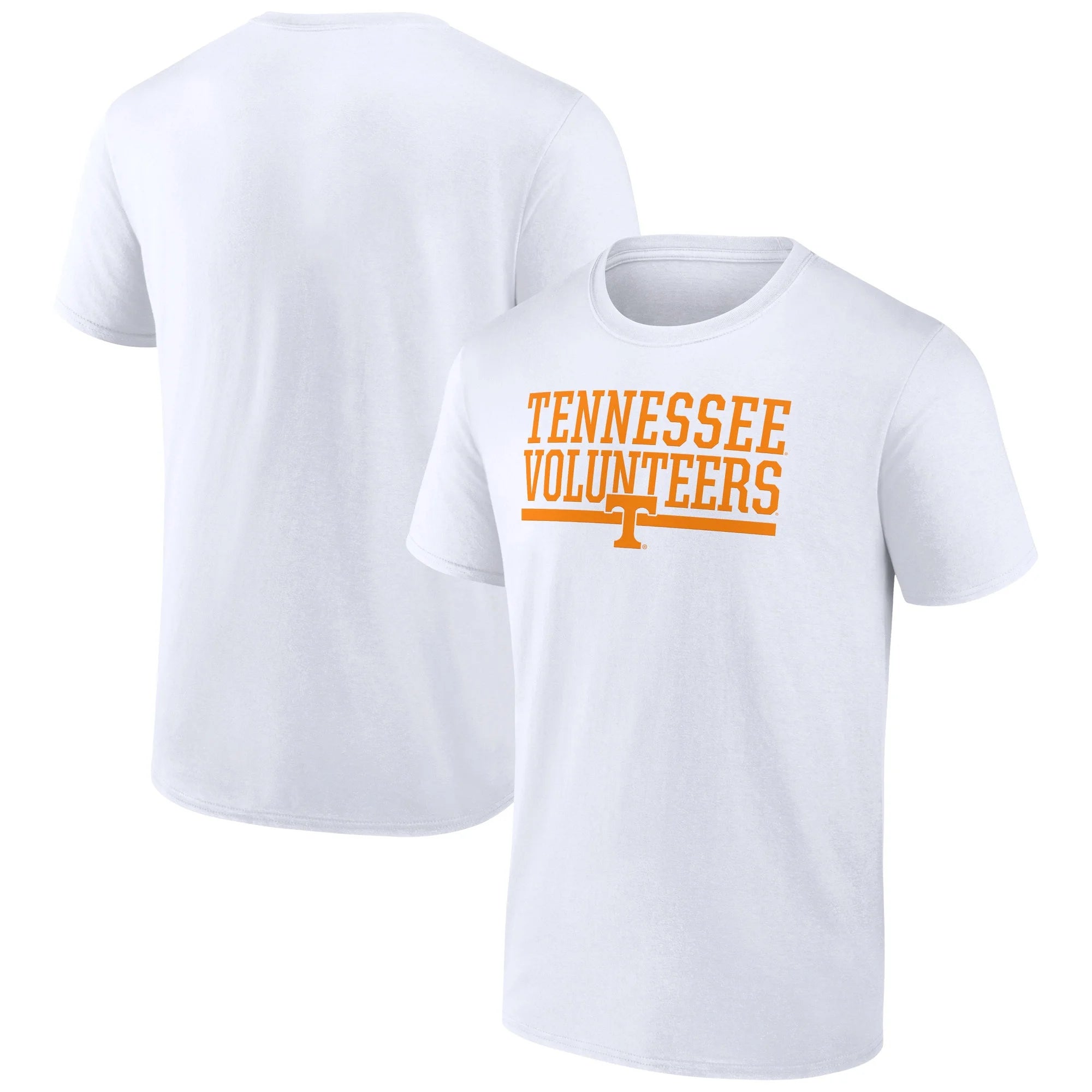 Men'S White Tennessee Volunteers Collegiate Stack T-Shirt