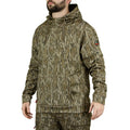 Mossy Oak Mens Camo Hunting Hoodie Performance Fleece Bottomland X-Large