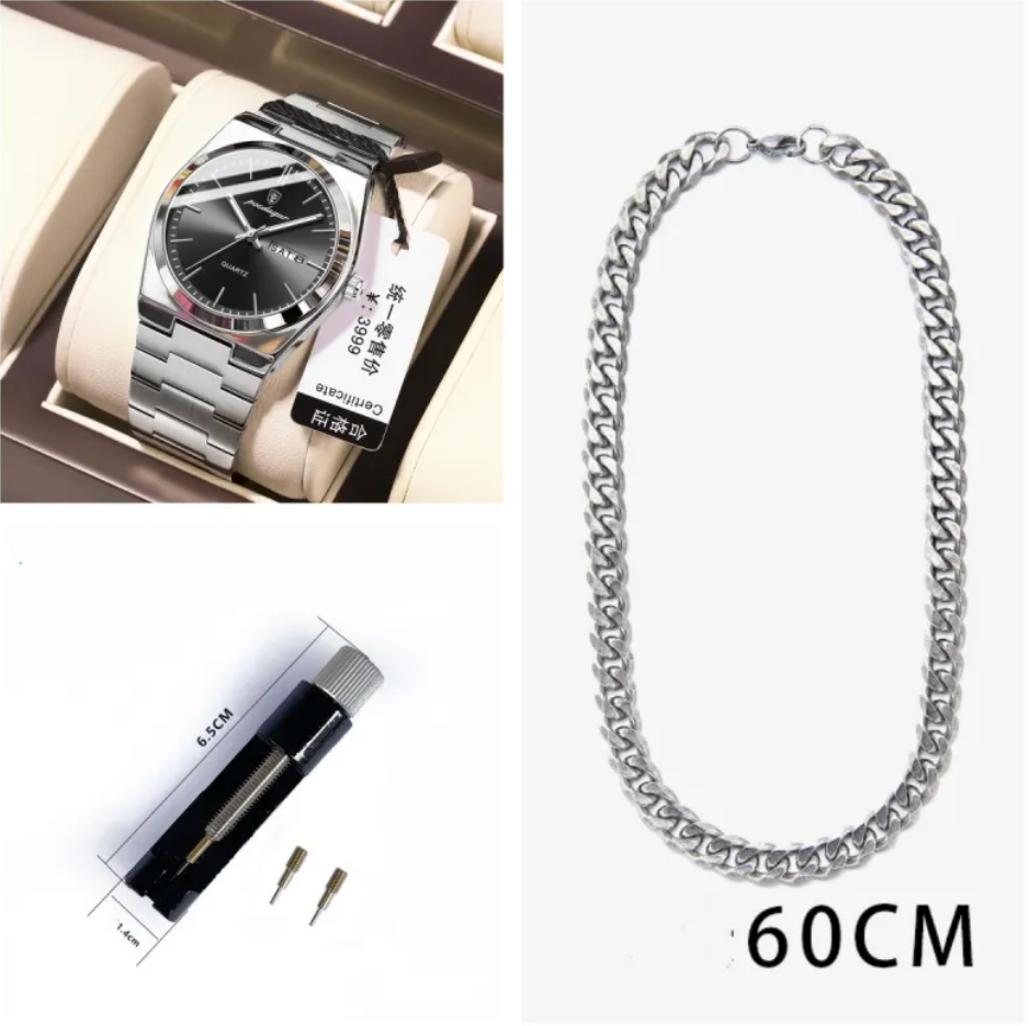 Ultra-Thin Waterproof Luminous Men's Watch