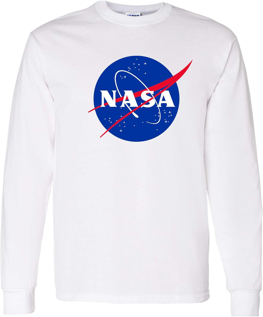 NASA Logo - National Aeronautics and Space Administration Long Sleeve T Shirt
