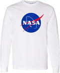 NASA Logo - National Aeronautics and Space Administration Long Sleeve T Shirt