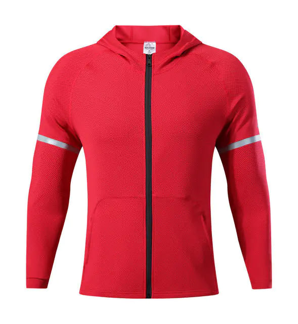 Hooded Team Sportswear Jacket for Autumn and Winter
