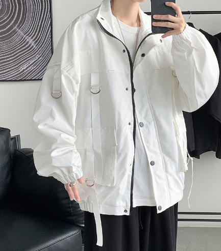 Couple's Casual Work Jacket - Loose Fit for Men