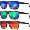 Polarized Sunglasses for Men Lightweight Sun Glasses with UV Protection Mens Sports Sunglasses for Golf Hiking Fishing Driving