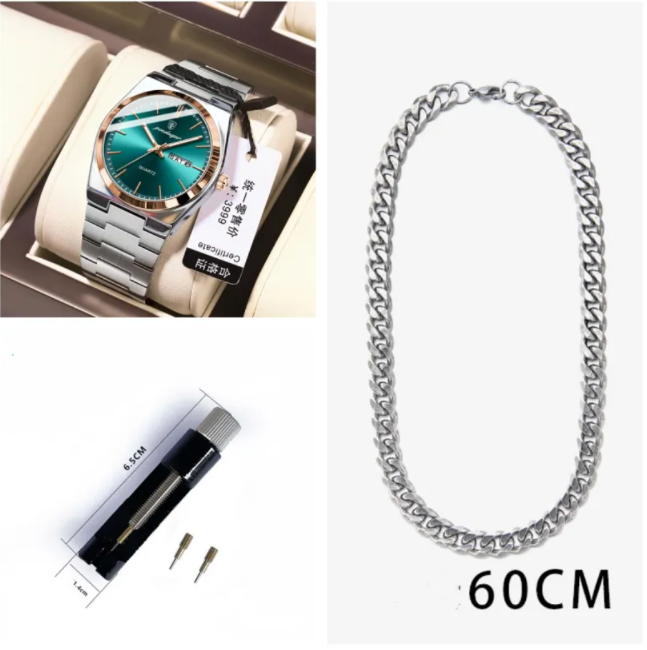 Ultra-Thin Waterproof Luminous Men's Watch