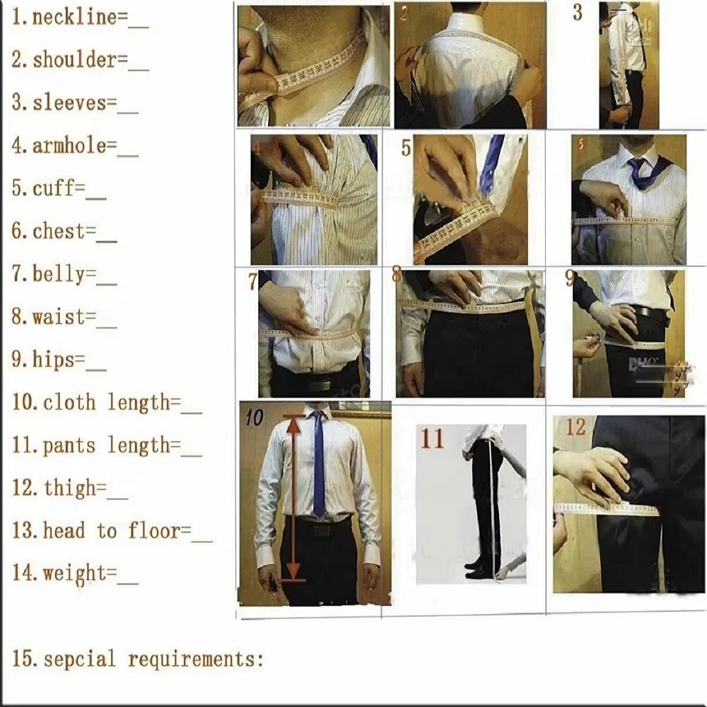 Classic Fit Mens Suit Pants Wool Tweed Coffee Slim Fit Pants Casual Trousers Groomman for Wedding Party