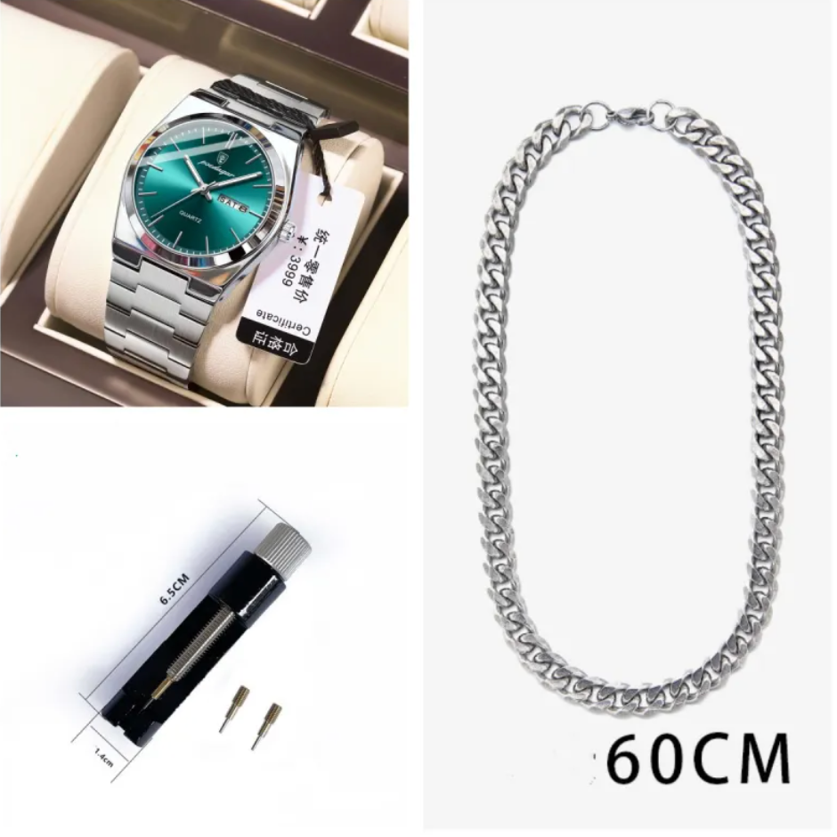 Ultra-Thin Waterproof Luminous Men's Watch