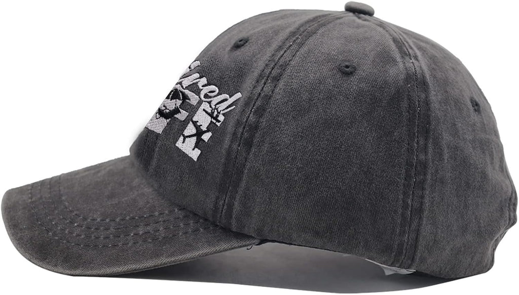 Retired Life Hat, Adjustable Funny Retirement Baseball Cap for Retirees Men & Women