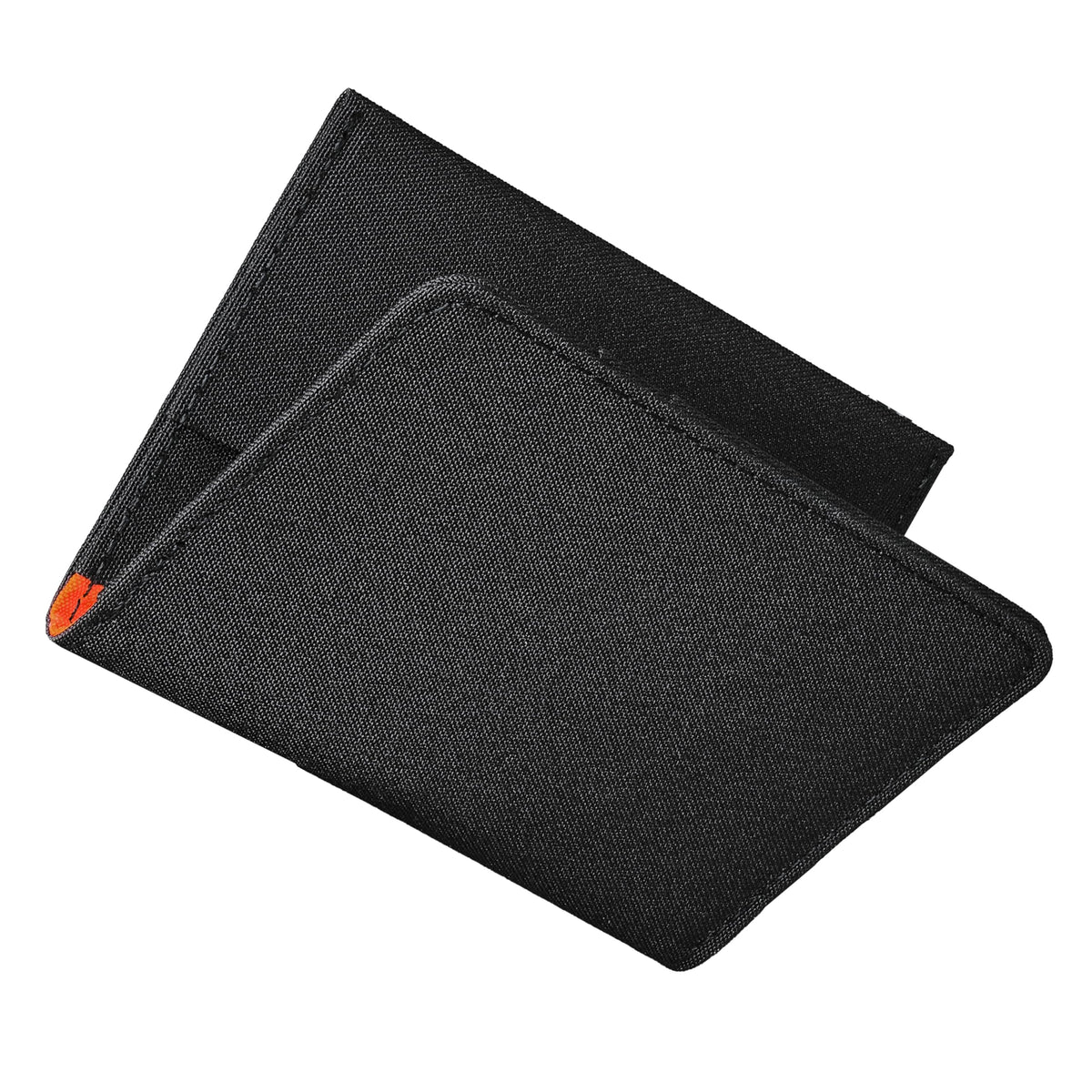 ALPAKA ARK Bifold Wallet - Slim Mens Wallet RFID Card Holder Compact Design Multi-Card Slots for 8-14 Cards Cash Slot 300D Fabric Anti-Dust & Weatherproof Ideal for Daily Use & Travel (Black)