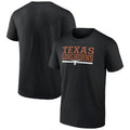 Men'S Black Texas Longhorns Collegiate Stack T-Shirt