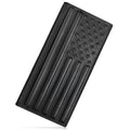 Pefiam Long Leather Wallet for Men Checkbook Wallet for Men Bifold Large Wallet for Men Rodeo Mens Western Cowboy Wallet Gift for Men (American FlagBlack)