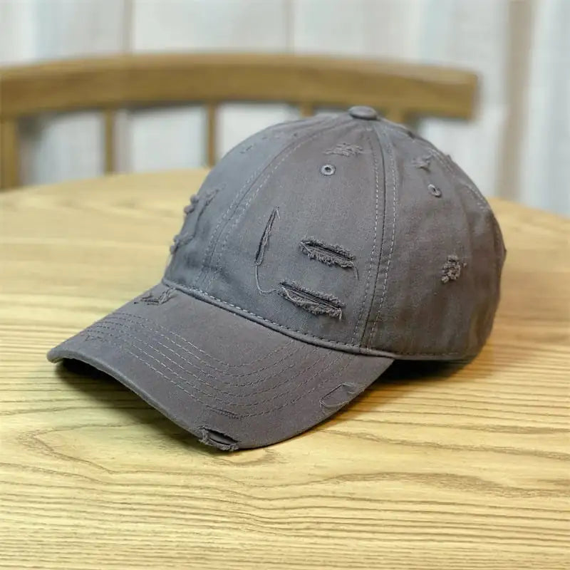 Retro Distressed Baseball Hat for Men and Women