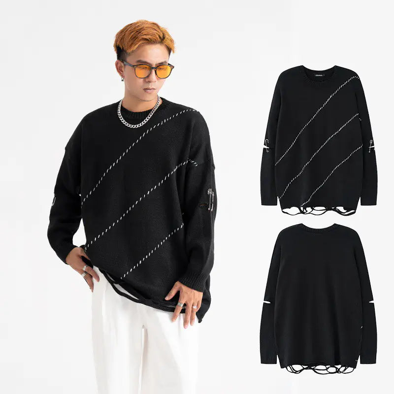 Niche Design Couple Sweater for Men