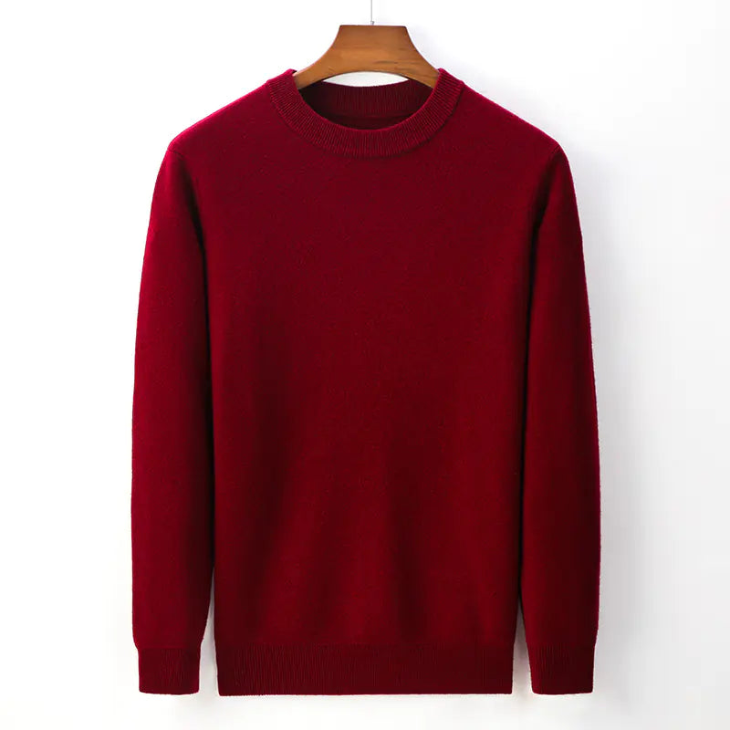 Thickened Worsted Woolen Sweater for Men
