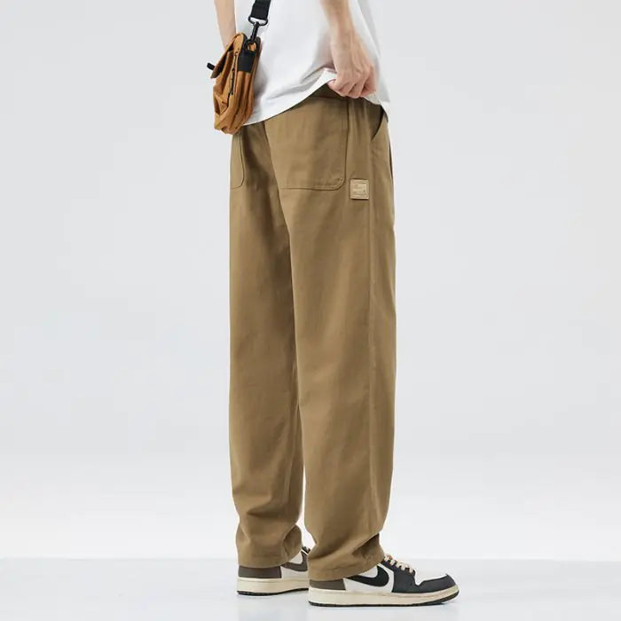 Vintage Patchwork Jeans for Men