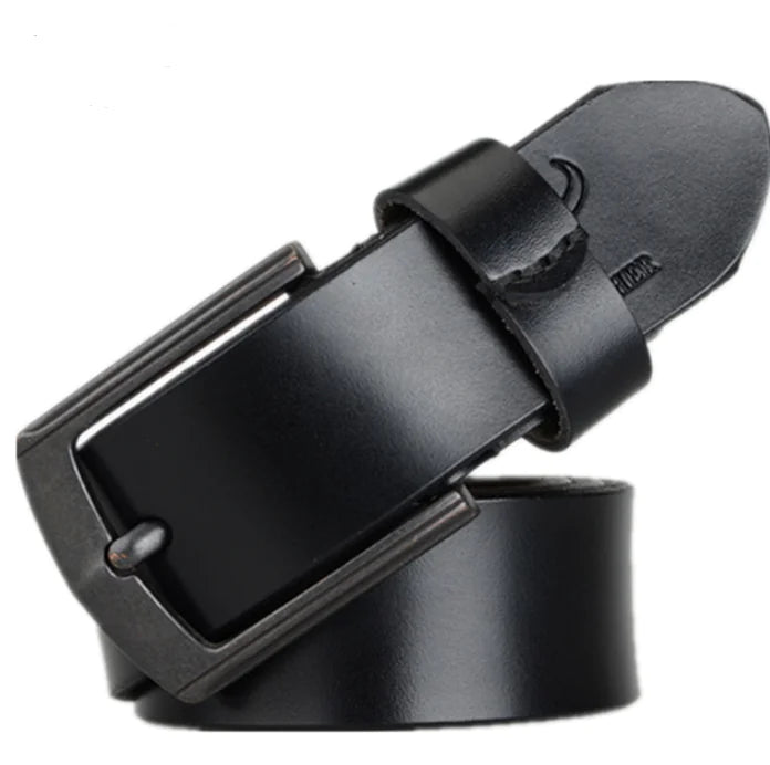 COWATHER Genuine Leather Casual Belt for Men XF012