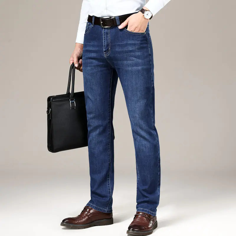 Trendy Plus Size Slim Casual Korean Style Pants for Men