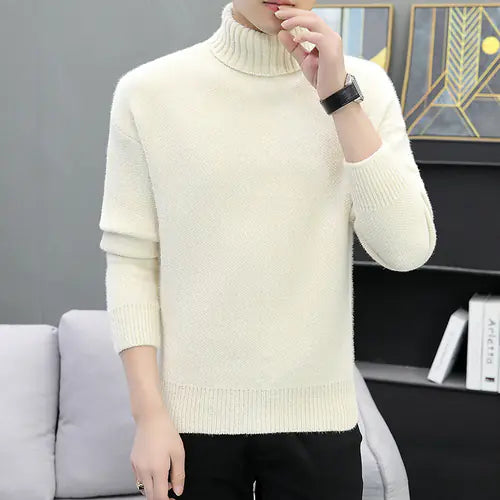 Trendy Color Block Knitwear for Men - Casual Wear