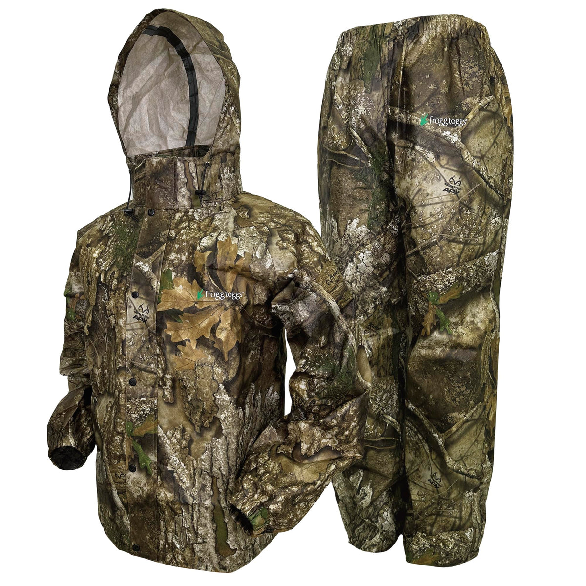 FROGG TOGGS Mens Standard Classic All-Sport Waterproof Breathable Rain Suit Realtree APX X-Large