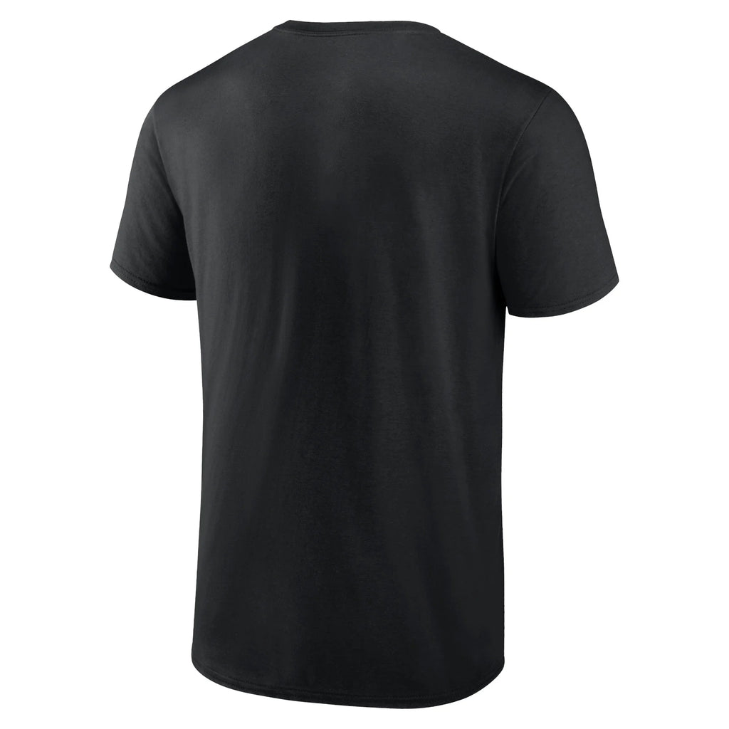Men'S Black Texas Longhorns Collegiate Stack T-Shirt