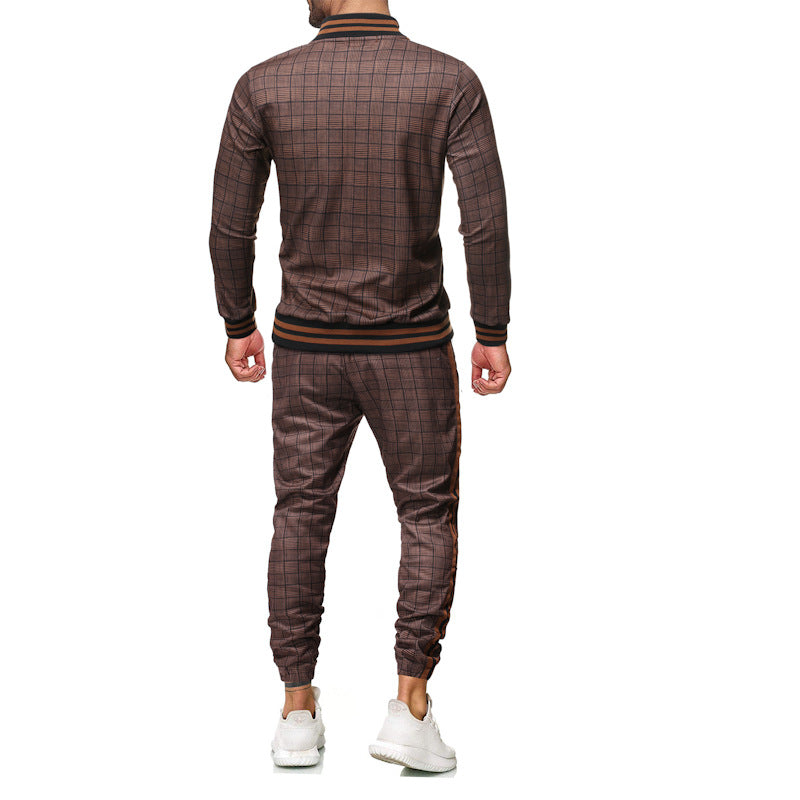 Men's Casual Sportswear Set with Digital Print (2 Pieces)