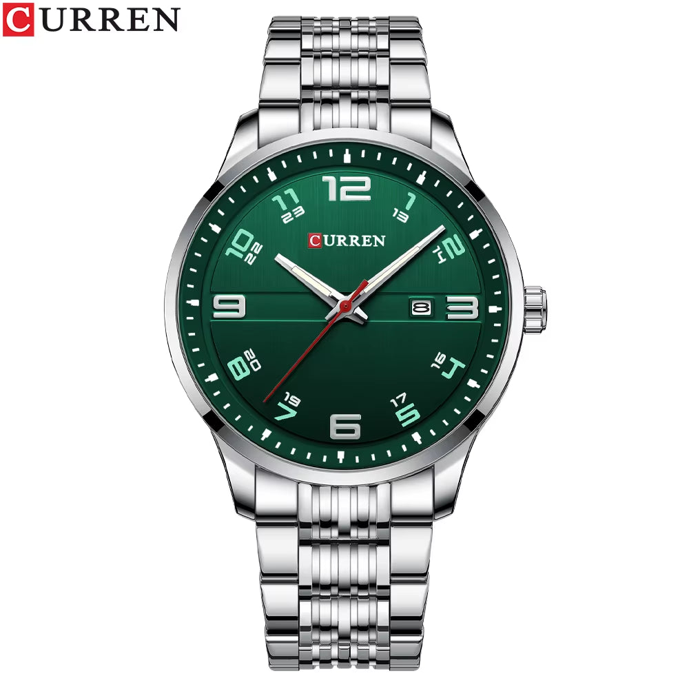 Top Luxury Brand  Men Fashion Casual Business Watches Men'S Quartz Clock Male Stainless Steel Strap Wrist Watch Relogio