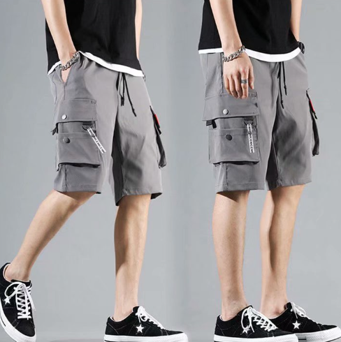 Korean Trend Loose Fit Summer Casual Shorts for Men