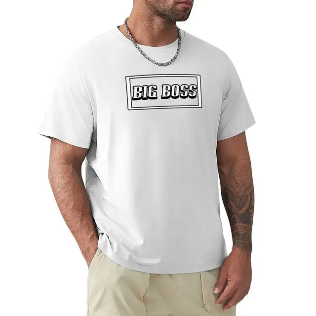 Big Boss-Box Design T-Shirt for Men