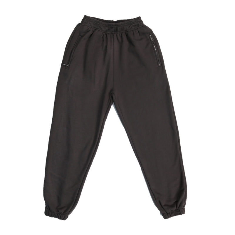 Solid Color Casual Loose Cotton Sweatpants for Men