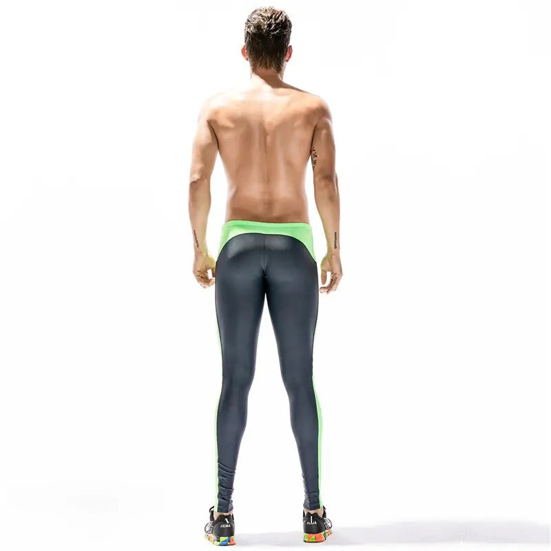 "Stretch Workout Fitness Leggings for Men"