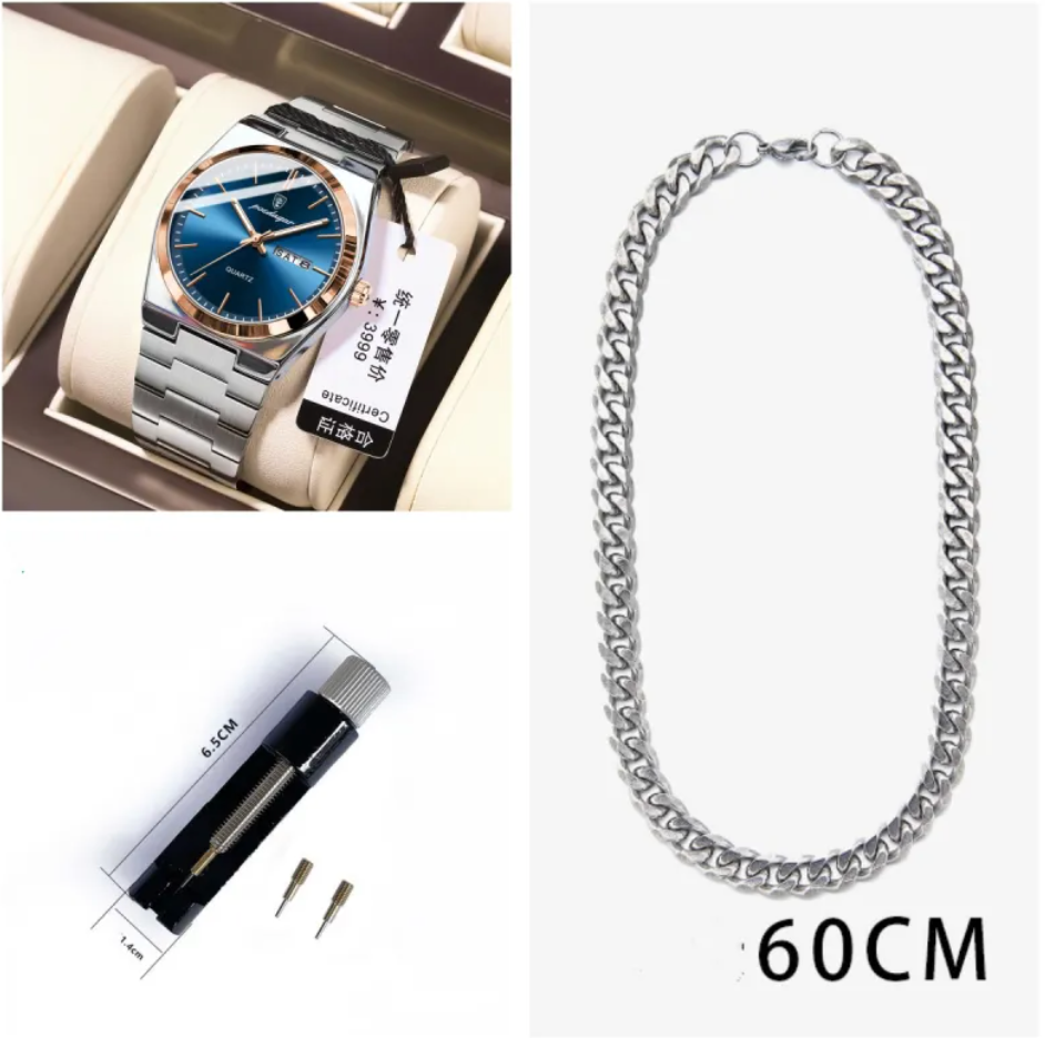 Ultra-Thin Waterproof Luminous Men's Watch