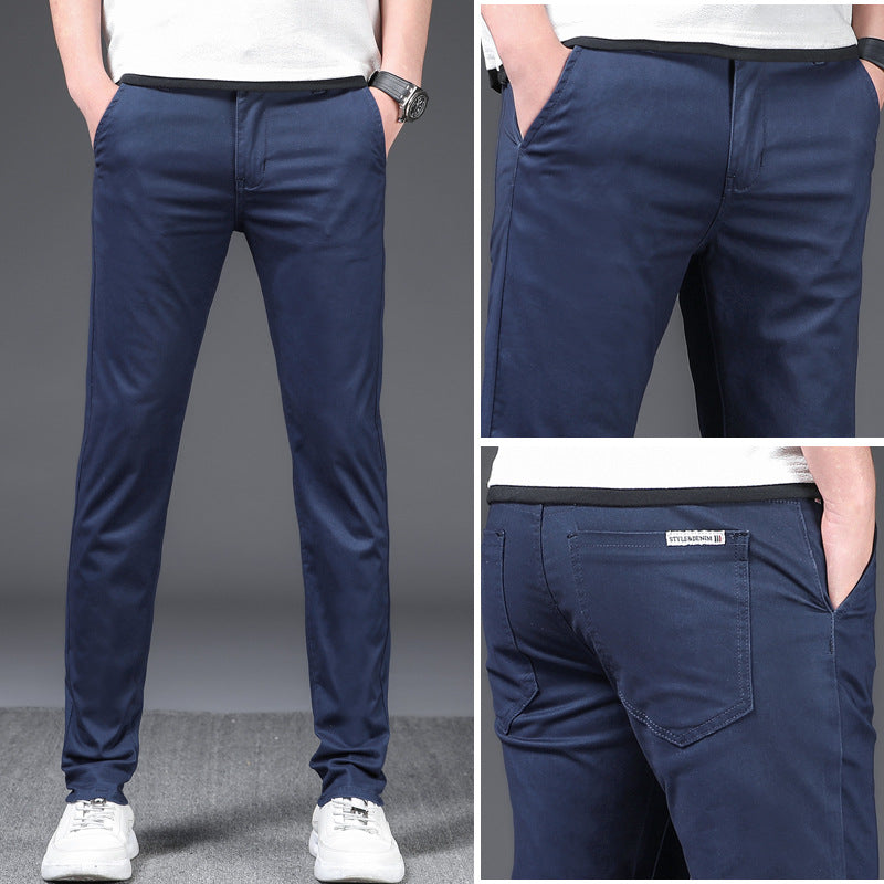 Men's Casual Pants - Stretch Loose Business Casual Style