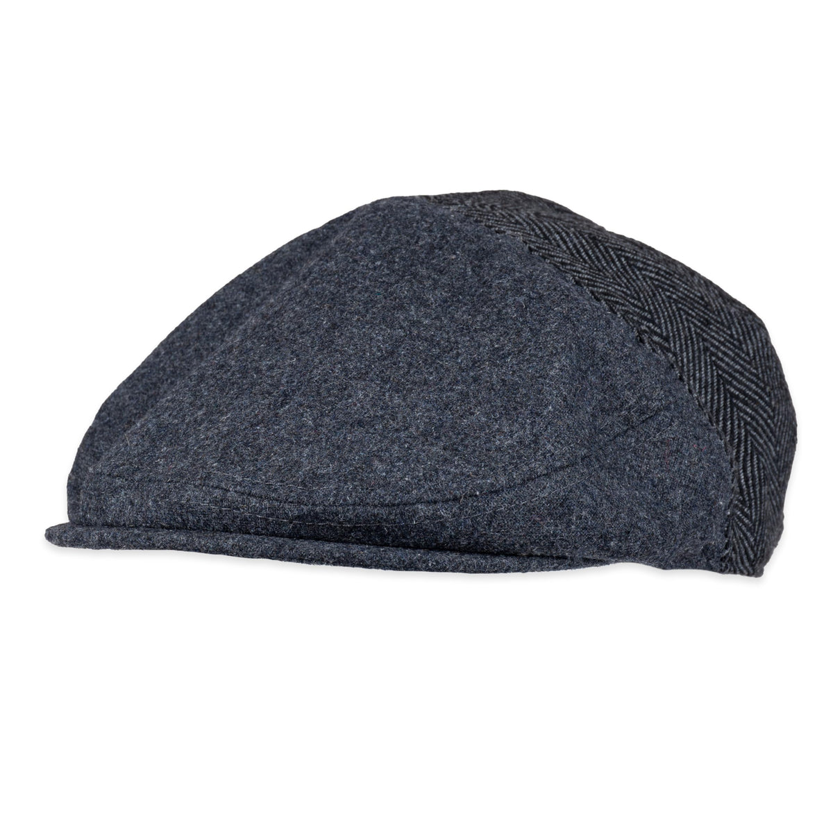 Dockers Mens Ivy Newsboy Hat Charcoal Mixed Small-Medium