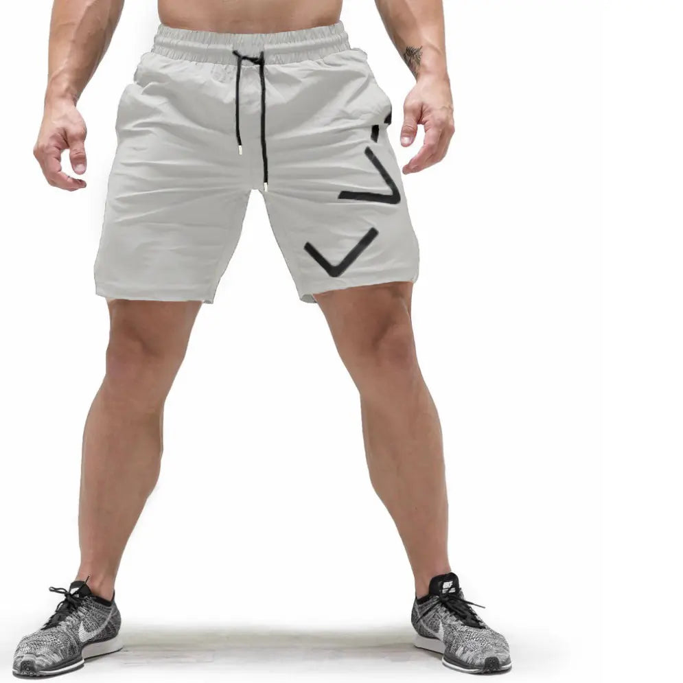 Men's Cotton Stretch Loose Workout Shorts