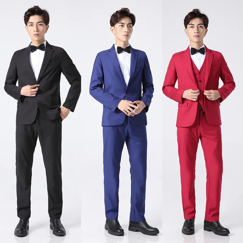 Men'S Suit Three-Piece