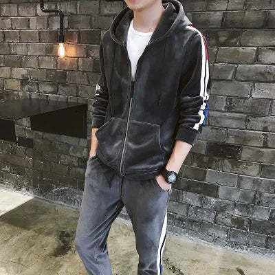 Reversible Velvet Leisure Suit