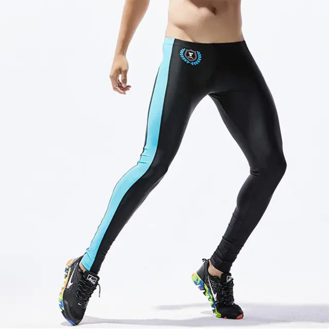 "Stretch Workout Fitness Leggings for Men"