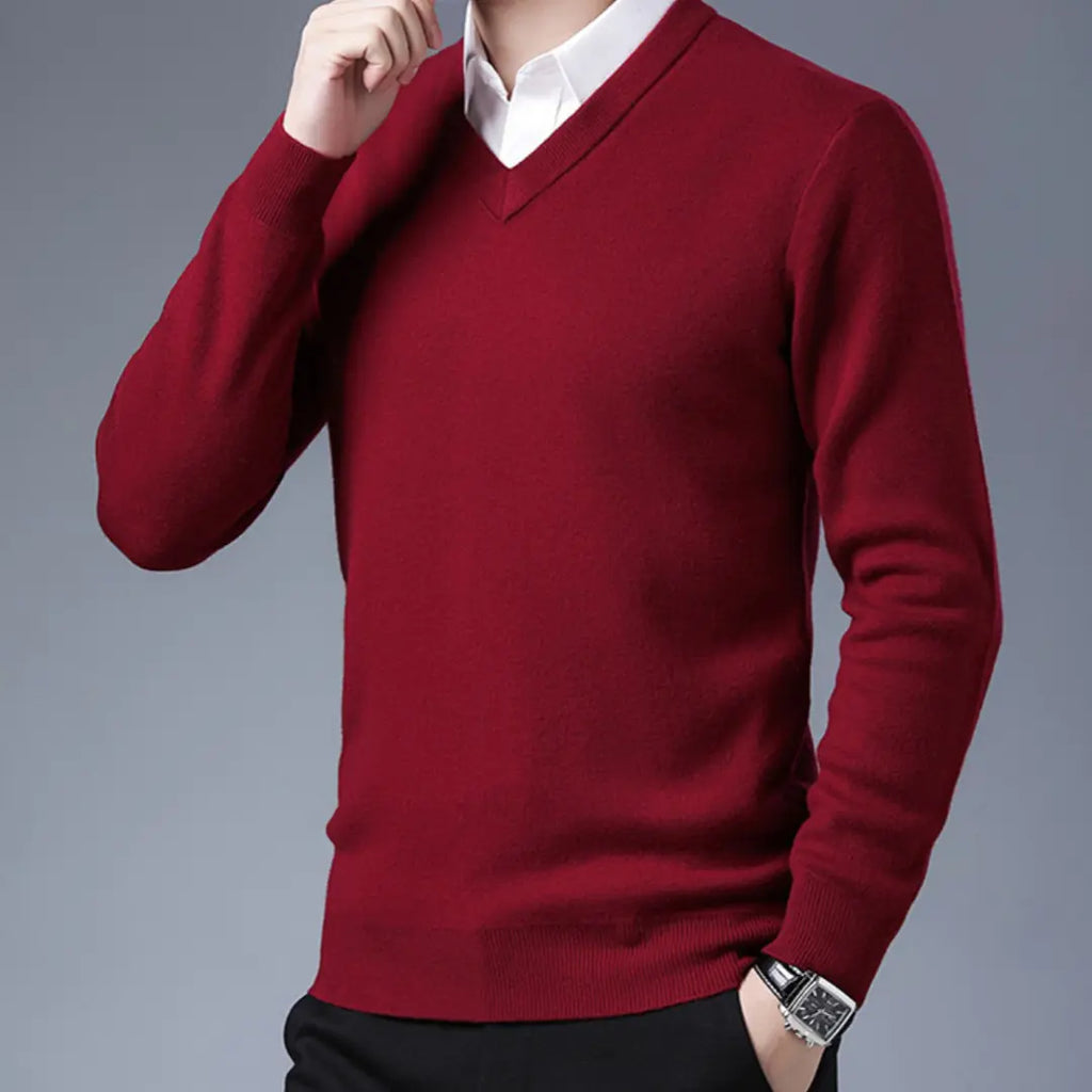 Thickened Worsted Woolen Sweater for Men