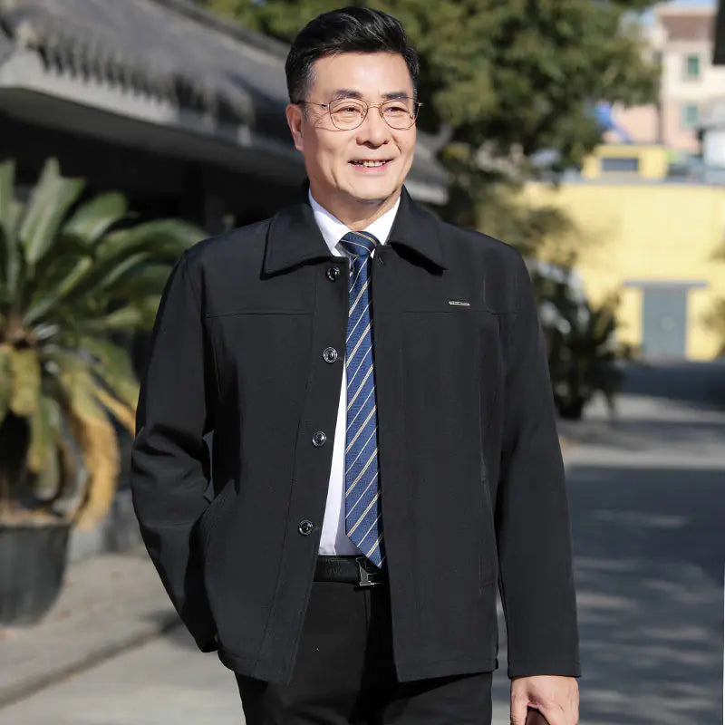 Autumn Casual Lapel Jacket for Men