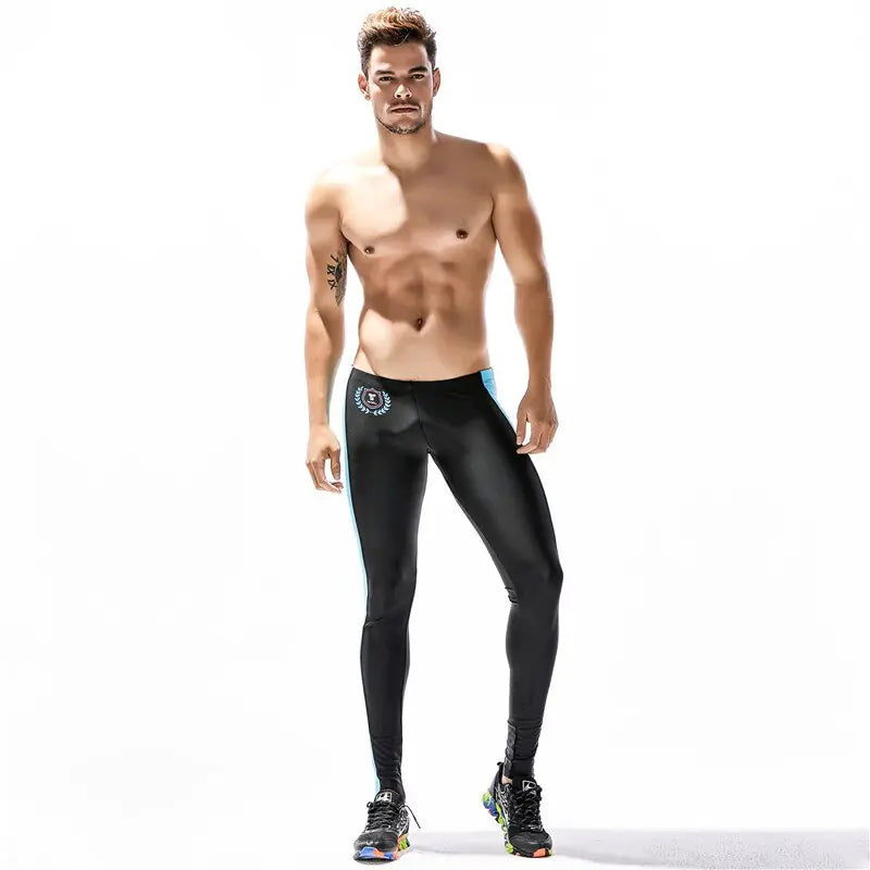 "Stretch Workout Fitness Leggings for Men"