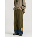 Vintage Patchwork Jeans for Men